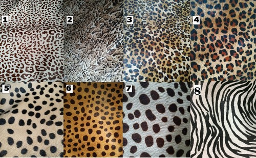 Animal print cow leather - animal, on