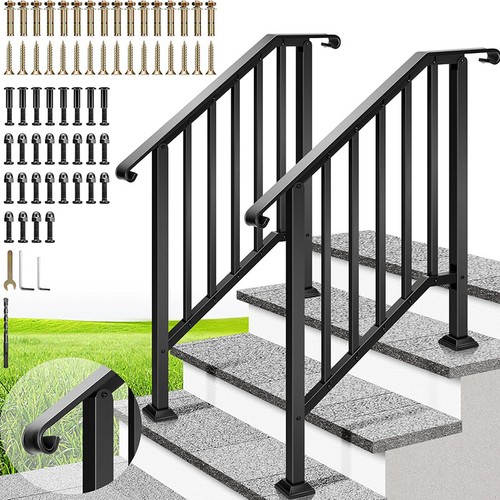 Step handrail outdoor - 3-step,
