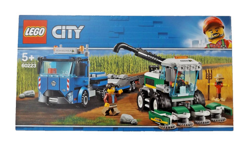 Lego city harvester transport - city:,