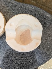 Ceramic Pottery Slip Mould Teddy Bear Hat