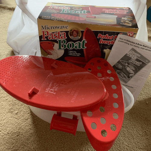 Microwave pasta boat tele - pasta,