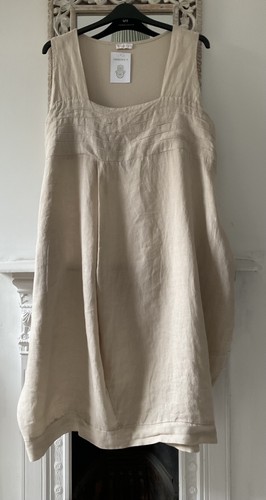 Lovely stone lagenlook - stone, linen