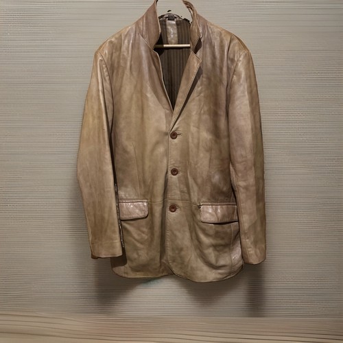 Vintage helium leather coat - helium,
