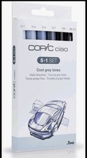 COPIC Ciao Cool grey tones -