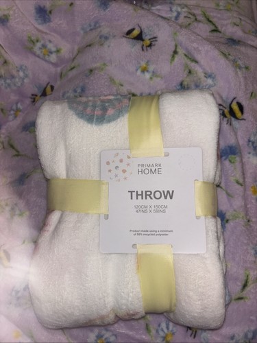 Primark beach themed throw - beach,