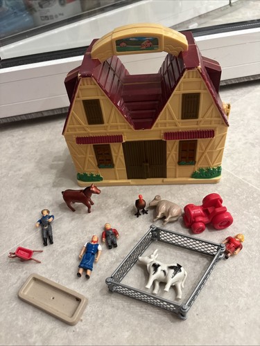 Vintage rare farm toy with - farm,
