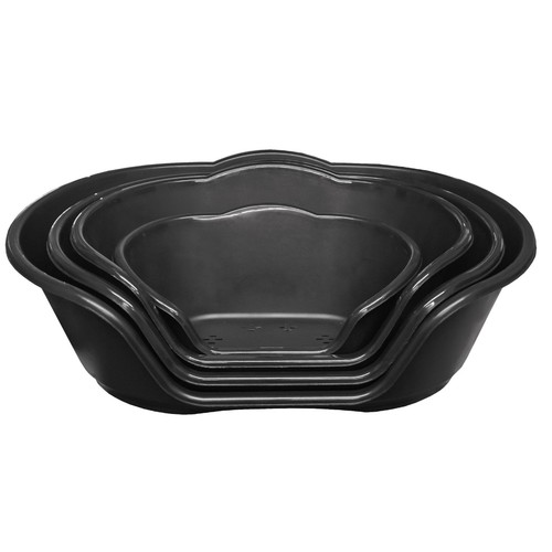 Black pet bed dog - pet, cat