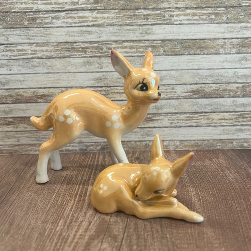 Vintage deer fawn lustre - /,