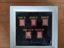 butlers and servants bell indicator box 