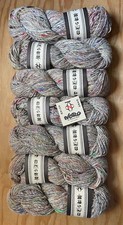 ?? 7 hanks NORO Madara YARN Sake 01 BRAND NEW Wool Silk Alpaca Neutral RARE!!
