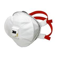 3M 8835 FFP3 Valved Respirator Mask Reusable Anti-Dust Fume Protection - 5 Pack