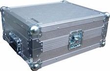 Technics SL1210 Turntable DJ Deck Swan Flight Case (Stucco - Silver)