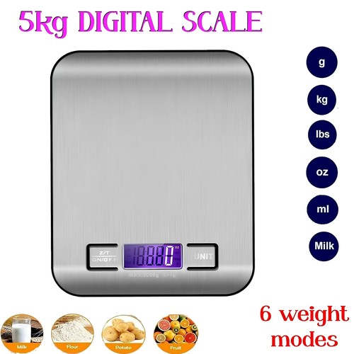 Stainless steel digital - kg,