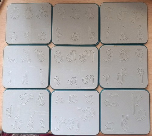 Sizzix sizzlits alphabet die - sizzlits,