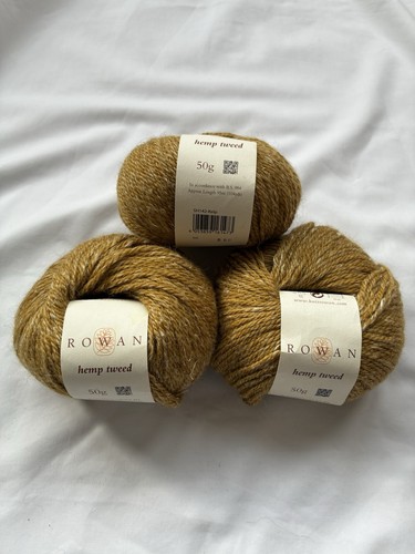 Rowan hemp tweed wool - hemp, 75%