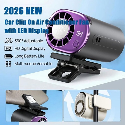 Car clip air conditioner - car,
