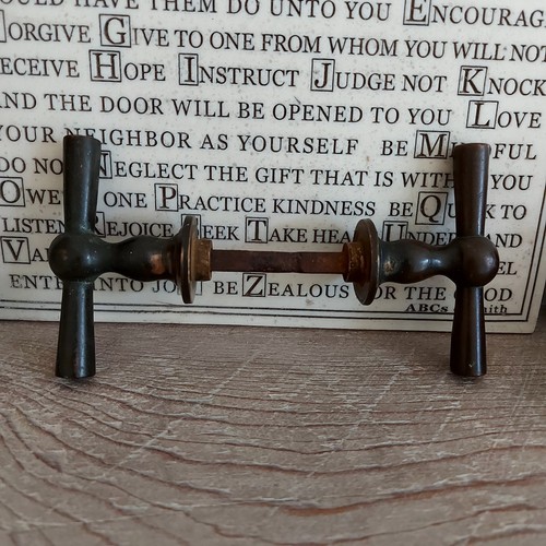 Vintage pair antique brass - vintage,