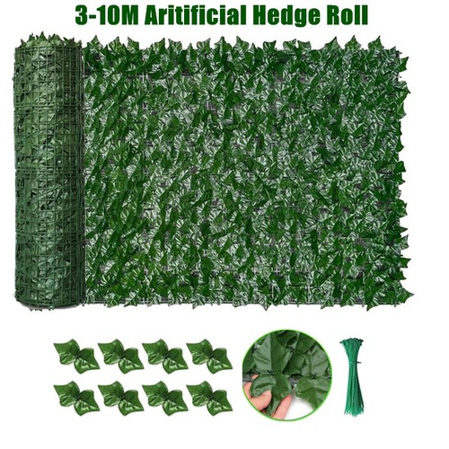 10m artificial hedge - artificial,