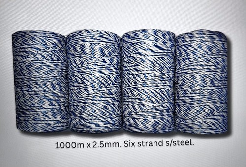 Electric fence poly wire - fence,