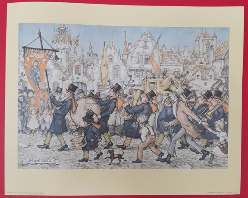 The parade decoupage print - decoupage, by