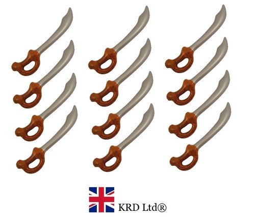 12xinflatable pirate swords - 12xinflatable,