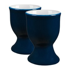 Coloured ceramic egg cups - coloured,