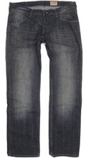 Wrangler Ace Men Blue Straight Regular Jeans W38 L34 (98545)