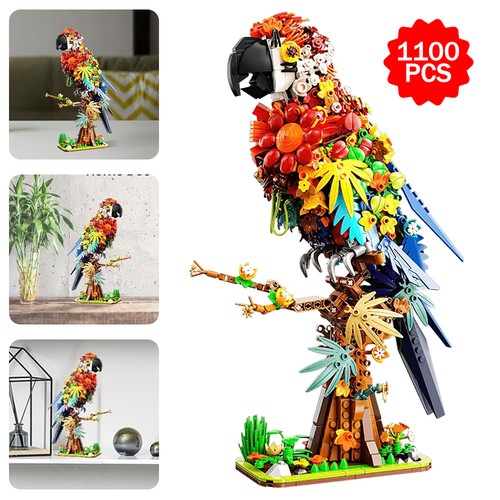 1100x parrot building blocks - building,