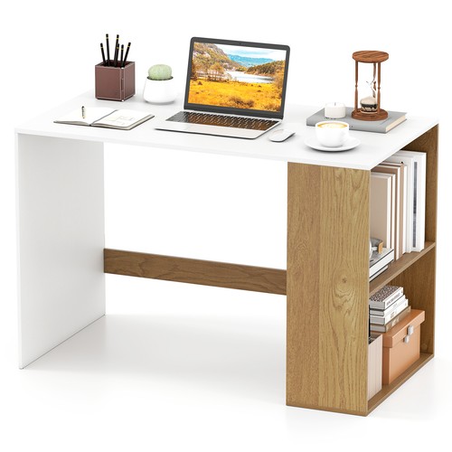 Modern wooden office desk 2 - w/,