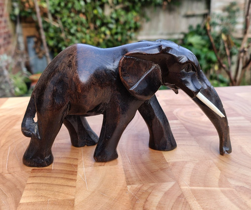 Vintage hand carved wooden - vintage,