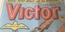 1984 Victor comics A True Story Of Men At War x4 September 1228/30/31/32 