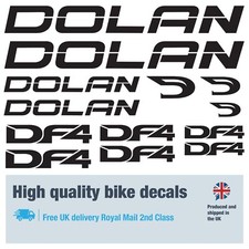 Dolan DF4 bike labels / decals