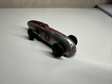 Dinky Toys 23A Racing Car (3rd Casting) Siver / Red ,Racing No.4 Vintage 1946-52