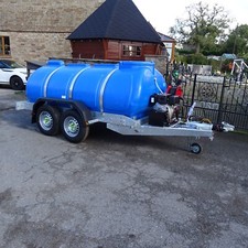 £7350+Vat NEW 2700 L WESTERN PRESSURE WASHER WATER BOWSER Yanmar Diesel 3000psi