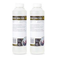 2x Snow Fluid Concentrated Makes 10L Bottle Christmas Party Machine Effects