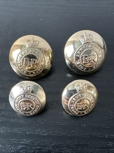 Vintage rasc brass buttons set - rasc,