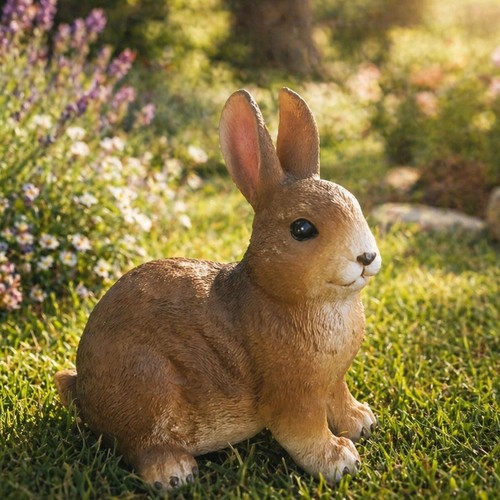 Bunny rabbit garden - rabbit, ornament