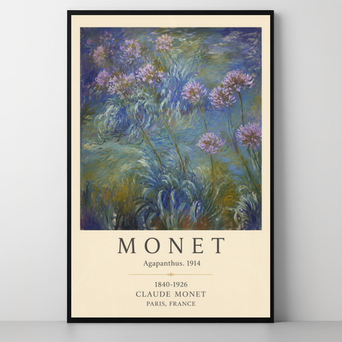 Claude monet agapanthus 1914 - monet,