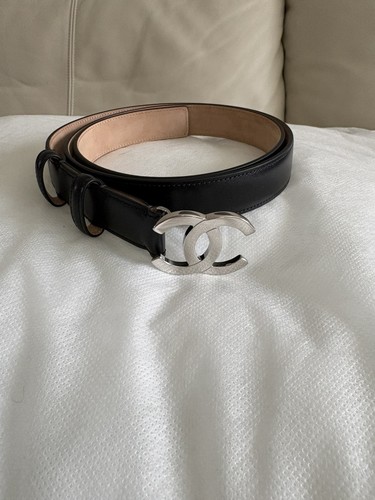 Bnib chanel black leather - ,