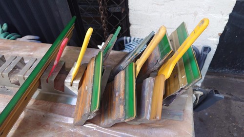 Squeegee rack for - squeegee,