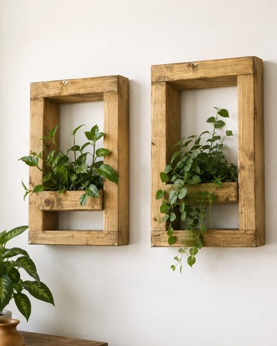 Single handmade rustic - handmade, wooden
