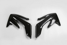 Black ufo radiator shrouds - black, for