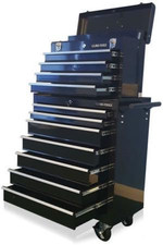 BLACK STEEL CHEST TOOL BOX