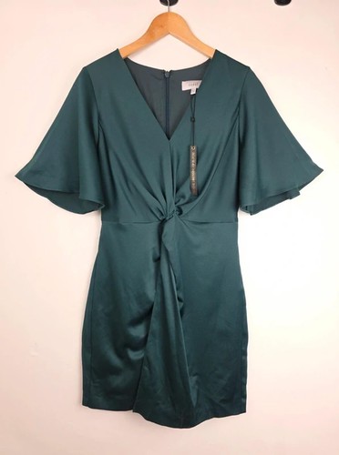 Coast green satin - coast, dress