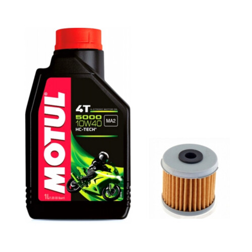 Oil kit 5000 10w - 10w, filter