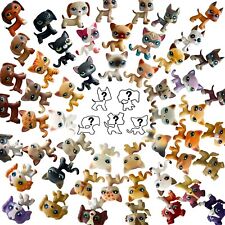 5pcs/set Littlest pet shop Toys bobble head short hair cats and dogs Gen 3 pets