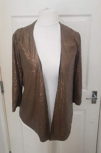 Womens monsoon bronze sequin - bronze,