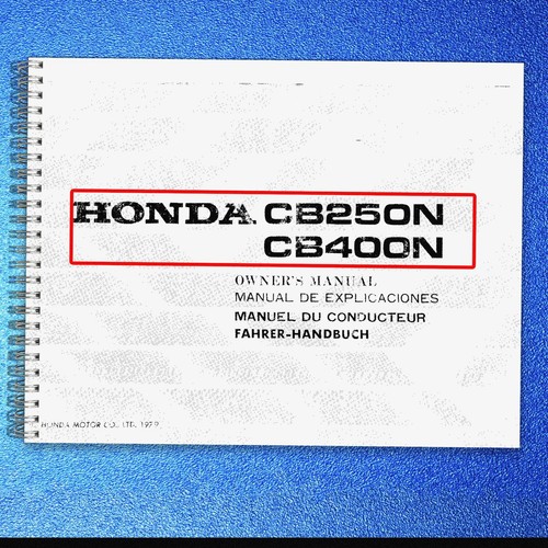 Honda cb250n cb400n - honda,