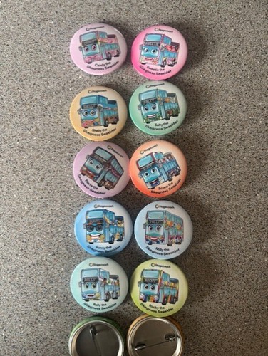 Skegness seasider bus badge - skegness,