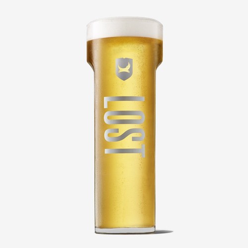 Brewdog lost lager glasses - lost, 1